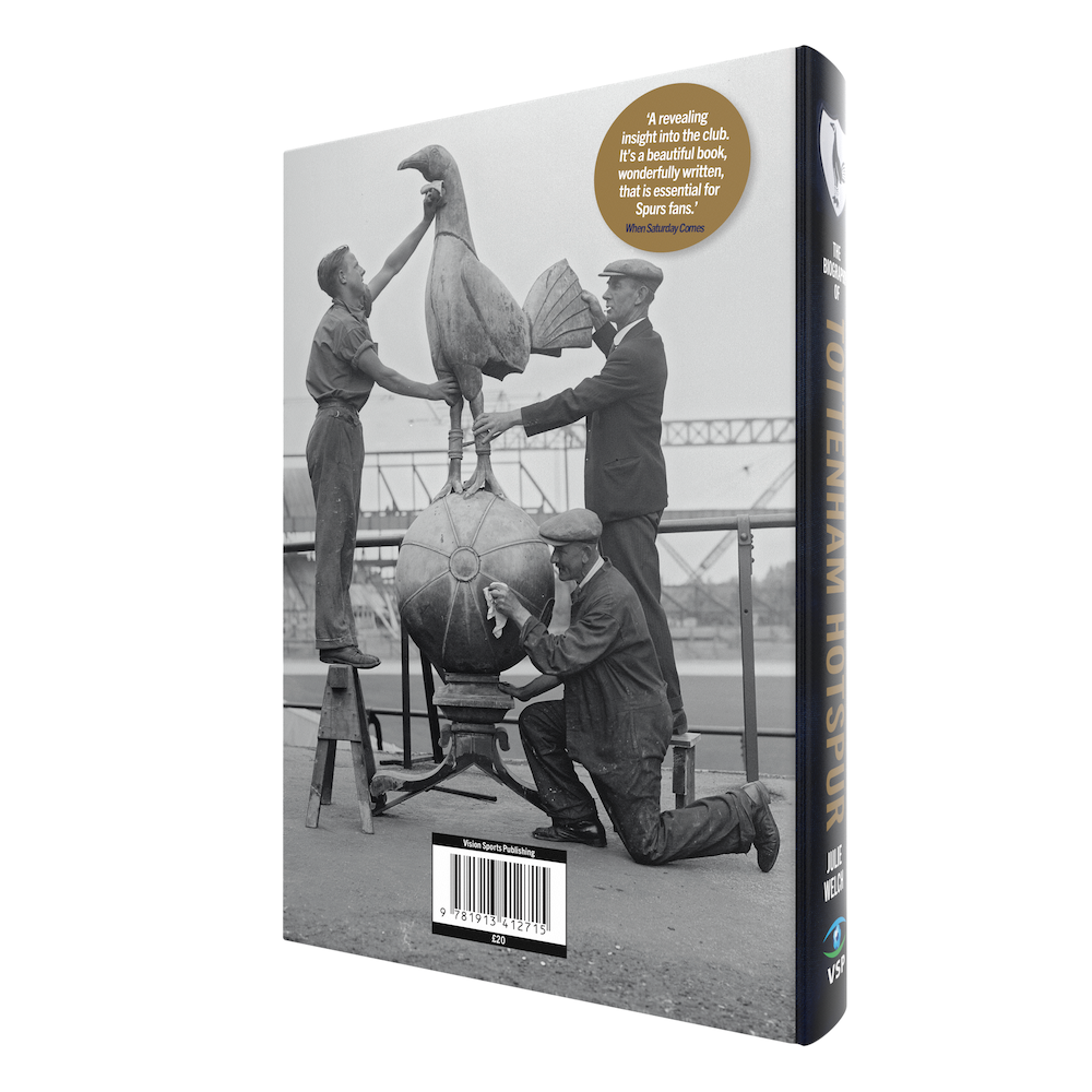 The Biography of Tottenham Hotspur - 5th edition (Signed by Julie Welch)