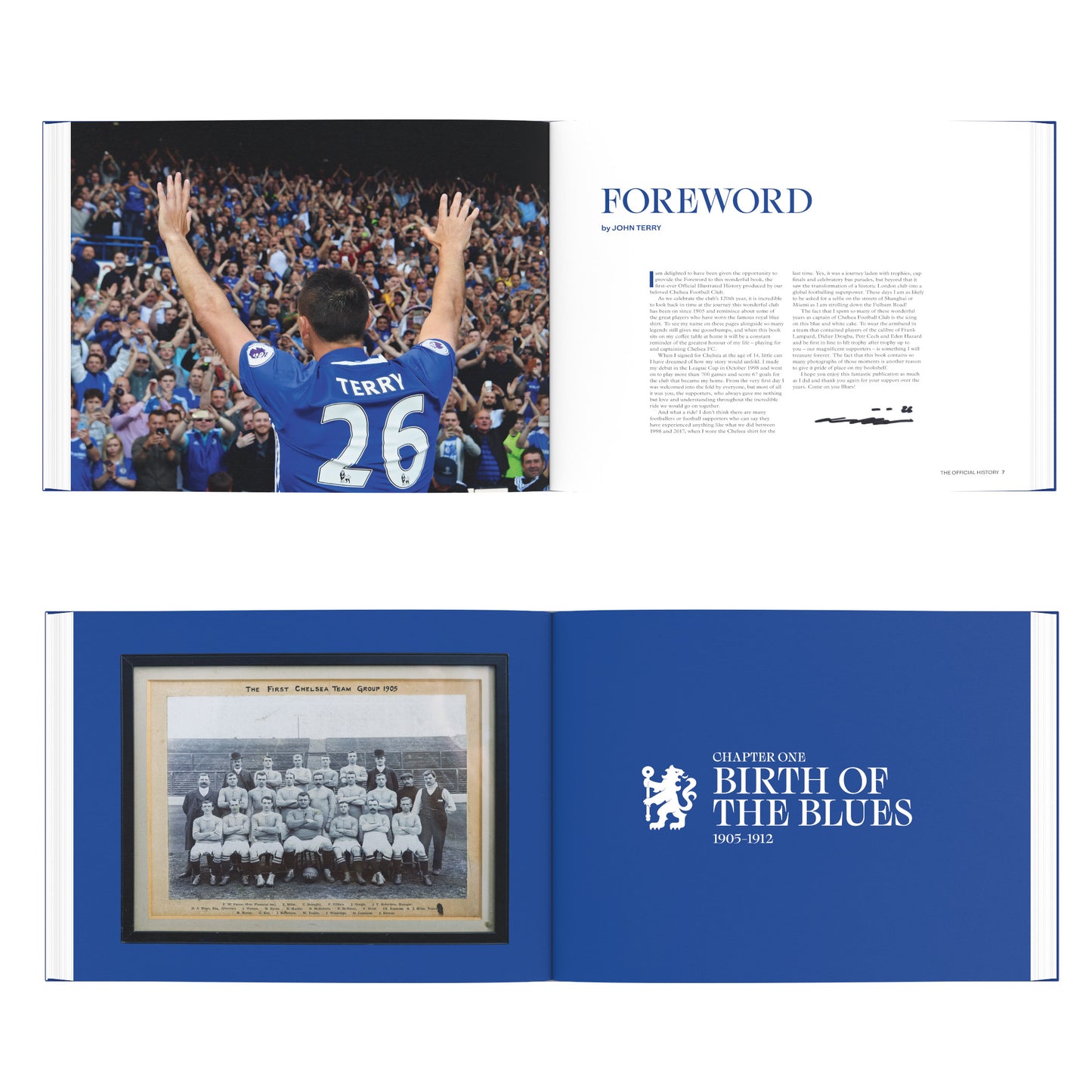Chelsea FC: The Official History (Collectors’ Edition) Signed by John Terry