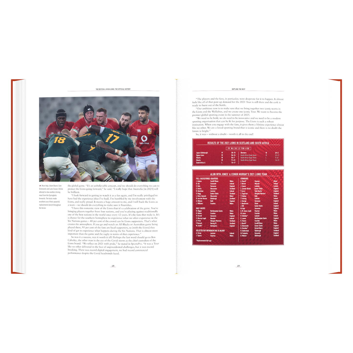 The British & Irish Lions: The Official History 2025 Tour edition