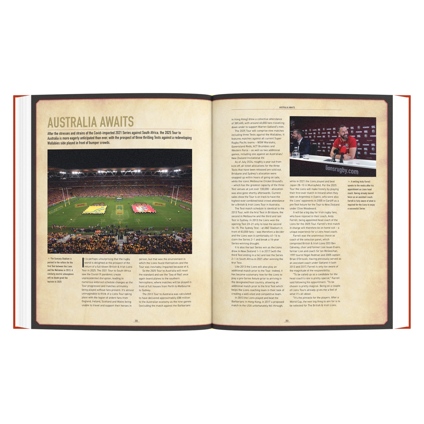 The British & Irish Lions: The Official History 2025 Tour edition