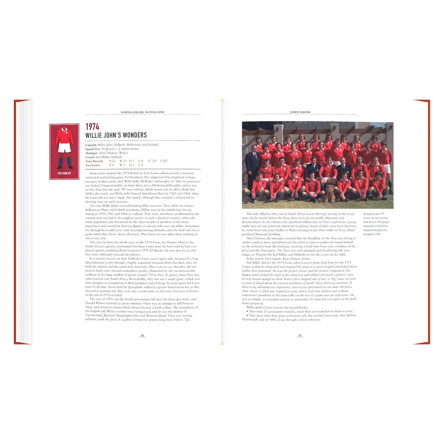 The British & Irish Lions: The Official History 2025 Tour edition