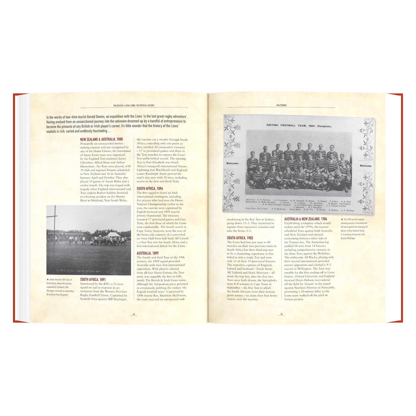 The British & Irish Lions: The Official History 2025 Tour edition