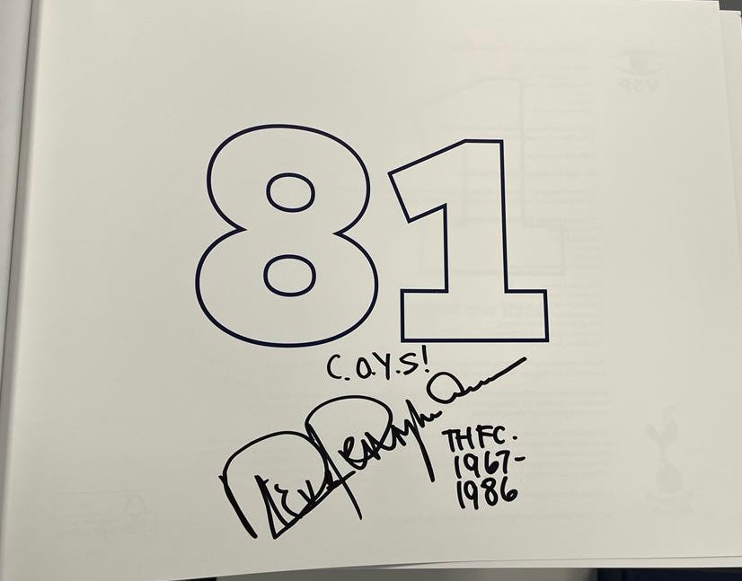 81 - The Collectors' Edition - Signed by Steve Perryman