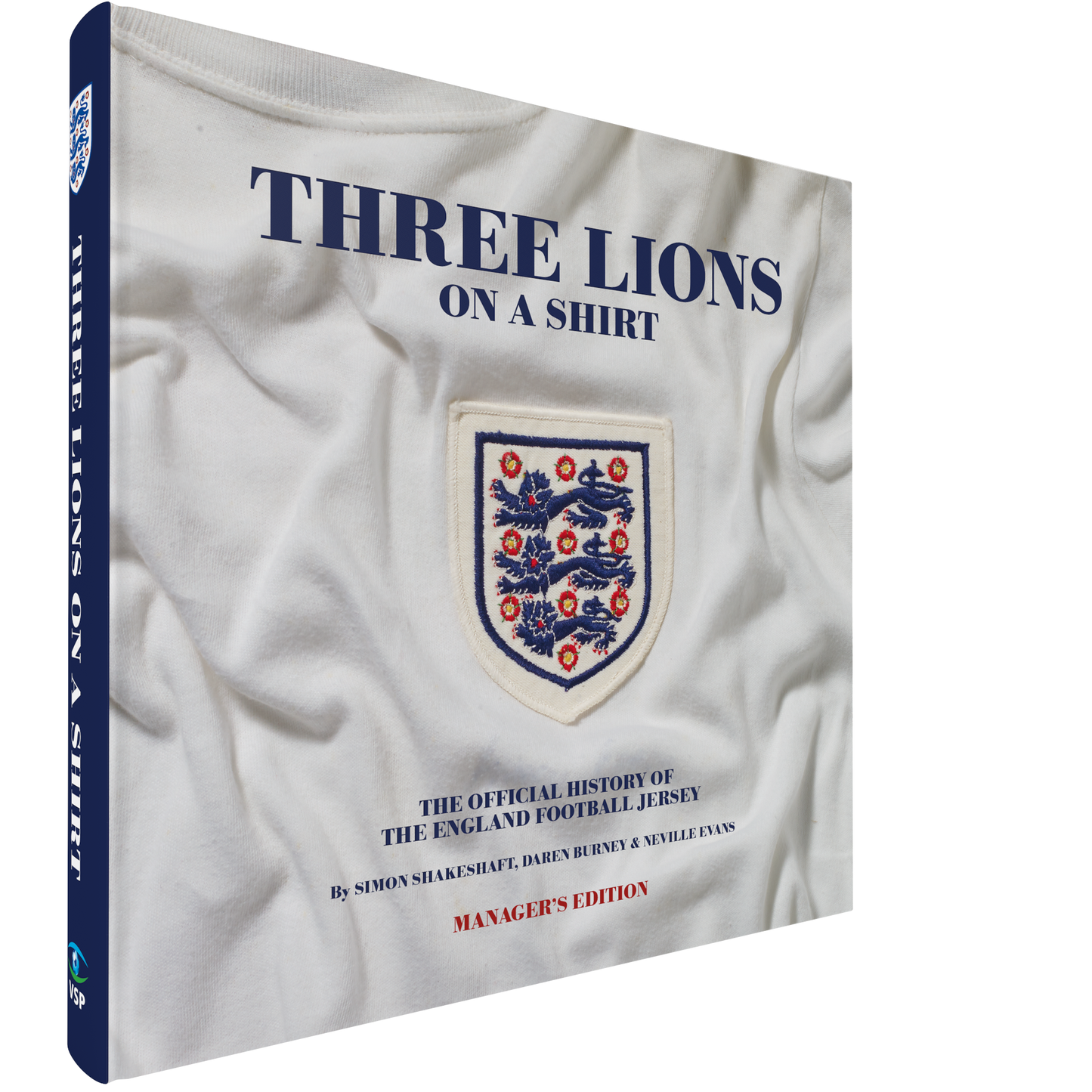 Three Lions On A Shirt - Manager's Edition - Signed by Gareth Southgate *Low Stock*