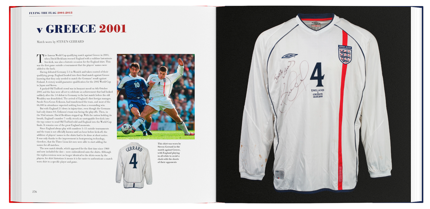 Three Lions On A Shirt - Manager's Edition - Signed by Gareth Southgate *Low Stock*