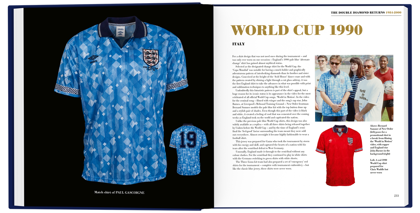Three Lions On A Shirt - Manager's Edition - Signed by Gareth Southgate *Low Stock*