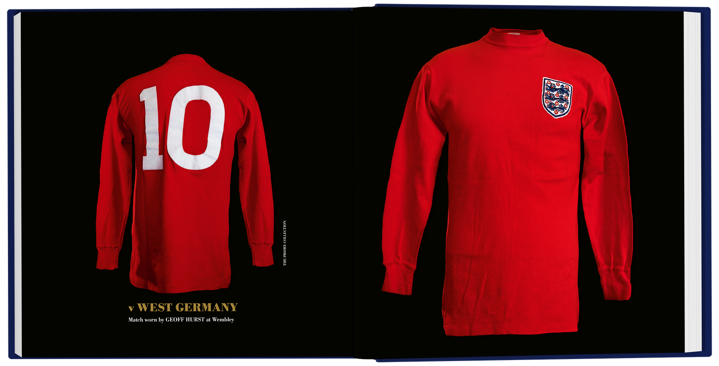 Three Lions On A Shirt - Sir Geoff Hurst Collectors' Edition (signed)