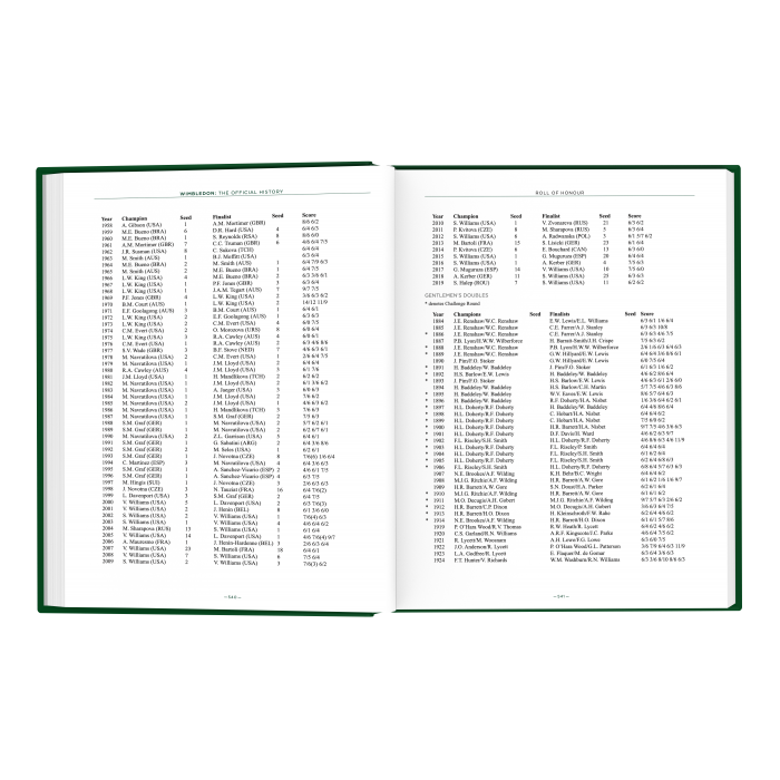 Wimbledon - The Official History