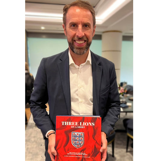Three Lions On A Shirt - Manager's Edition - Signed by Gareth Southgate *Low Stock*