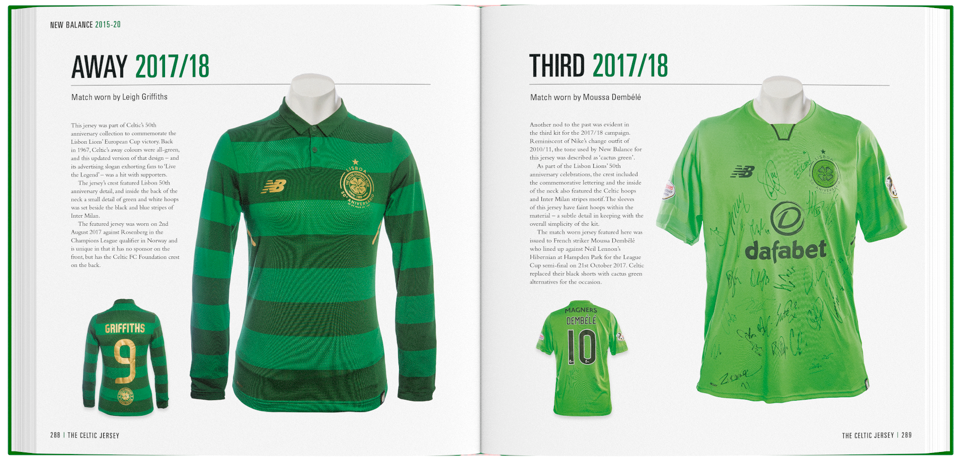 The Celtic Jersey - Collectors' Edition - with print signed by Tom Boy –  Vision Sports Publishing