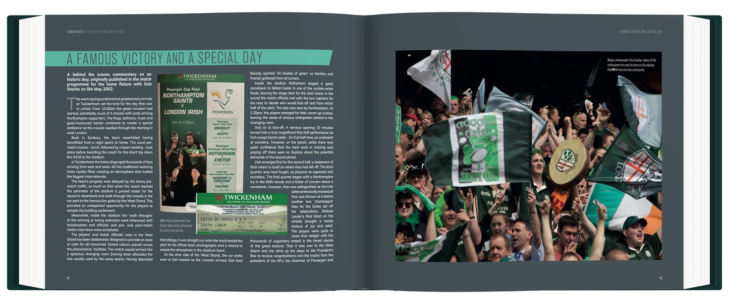 London Irish: 125 Years of Passion in Exile